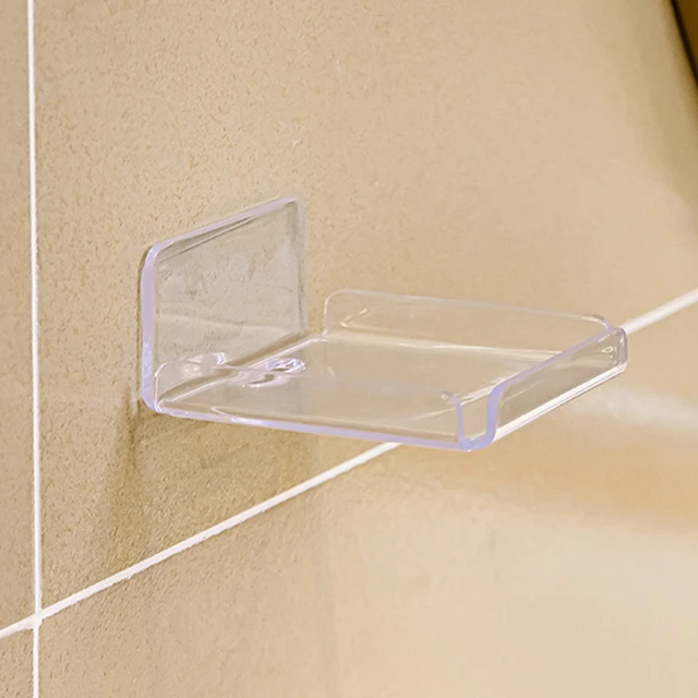 Small Adhesive Corner Floating Shelf for Security Cameras, Baby Monitors,  Speakers, Plants & More