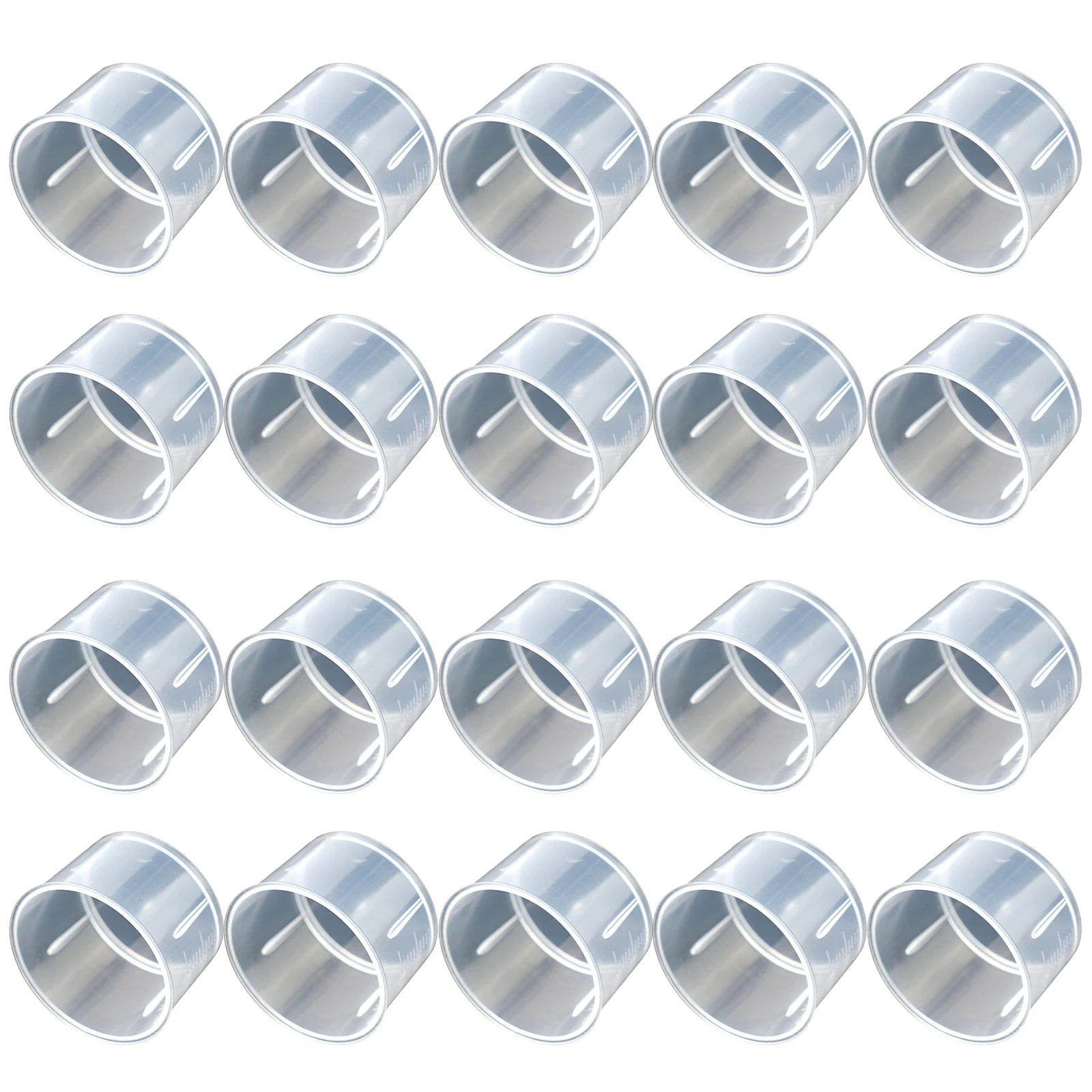 

Scales Cup Measure Cups Widely Used In Kitchens Or Laboratories 20pcs Calibration Surface Plastic 10ml/20ml/30ml