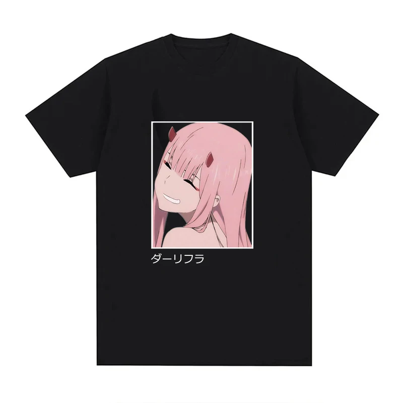 

Darling In The Franxx T-Shirt Men Women Plus Size Fashion O-Neck Casual Breathable Streetwear Harajuku Oversized Unisex Tees