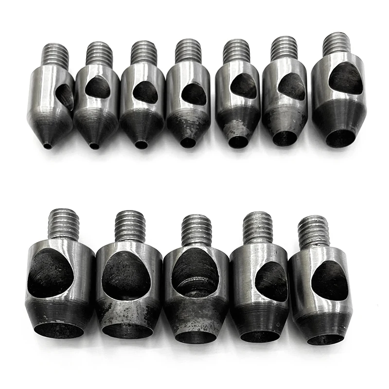 Europe Button Machine Special Mold (12mm+M6) 2-12mm Punching Mold Rivet Button Punching Dedicated Tool Drilling Eyelets Die 2