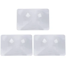 

3X Magnifier Fresnel Lens Page 3X Magnifying Sheet 180X120X0.5Mm