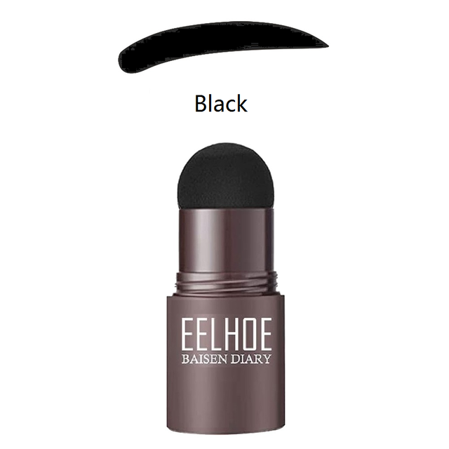 Professional Brow One Step Shaping Kit Stamp Set Makeup Stick Hairline Contour Waterproof Tint Stencil Eyebrow Template