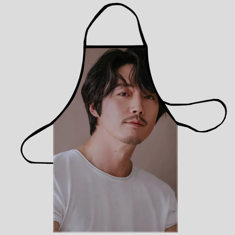

Новый фартук Jang Hyuk, кухонные фартуки для женщин, оксфордская ткань, чистящие передники, домашнее приготовление еды