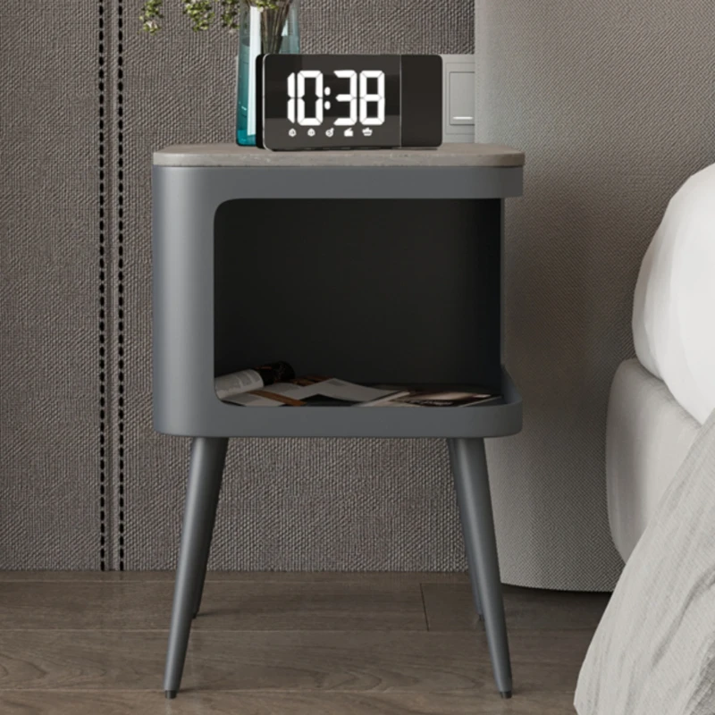 Bedroom bedside bed INS Storage side table metal Mini low table nordic small Sofa side balcony Cafe furniture