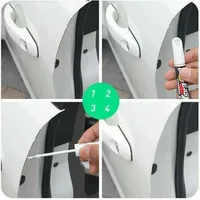YQ04 Black White Red Silver Car Paint Scratches Repair Pen Car Tyre Tread Care Brush Waterproof Paint Marker Pen Automotive Main 6
