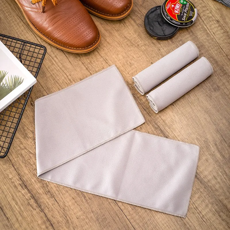 Shoe cleaning toewls Microfiber shoe cloth suede shoe shine polishing waxing Multifunctional cleaning tools no residue 5