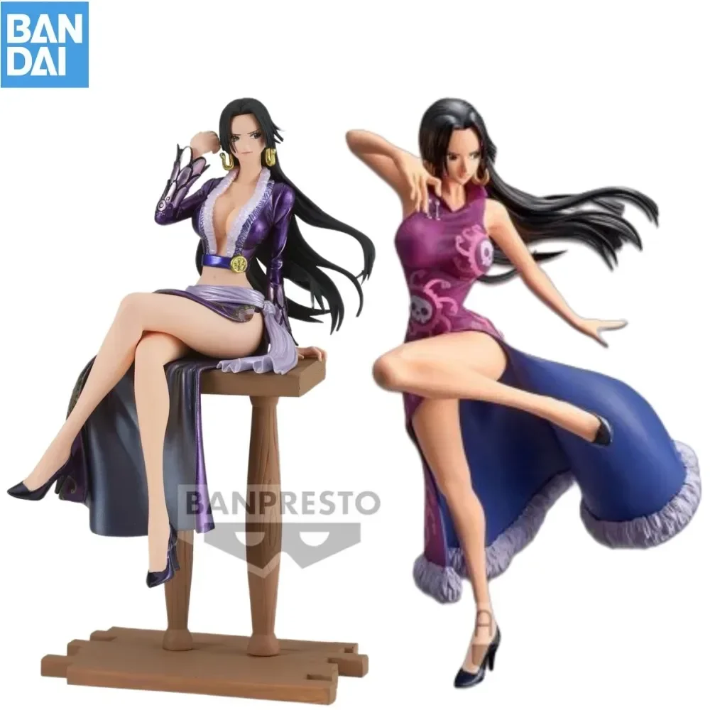

Оригинальная фигурка Bandai Banpresto GRANDLINE JOURNEY Boa Hancock, экшн-фигурка, Коллекционная модель, кукла, игрушки в подарок
