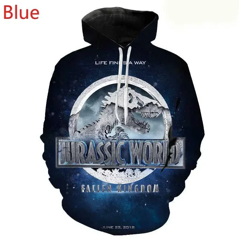 

Men and Women Jurassic Park 3d Printing Hoodie Sweatshirt Fashion Casual Hoodies Pullover Harajuku Tops Cosplay Men's Clothing
