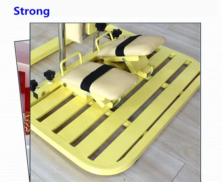 Standing Walker with Seat and Brakes for Children in Lower Limb and Leg Standing Training Hemiplegia Rehabilitation Training