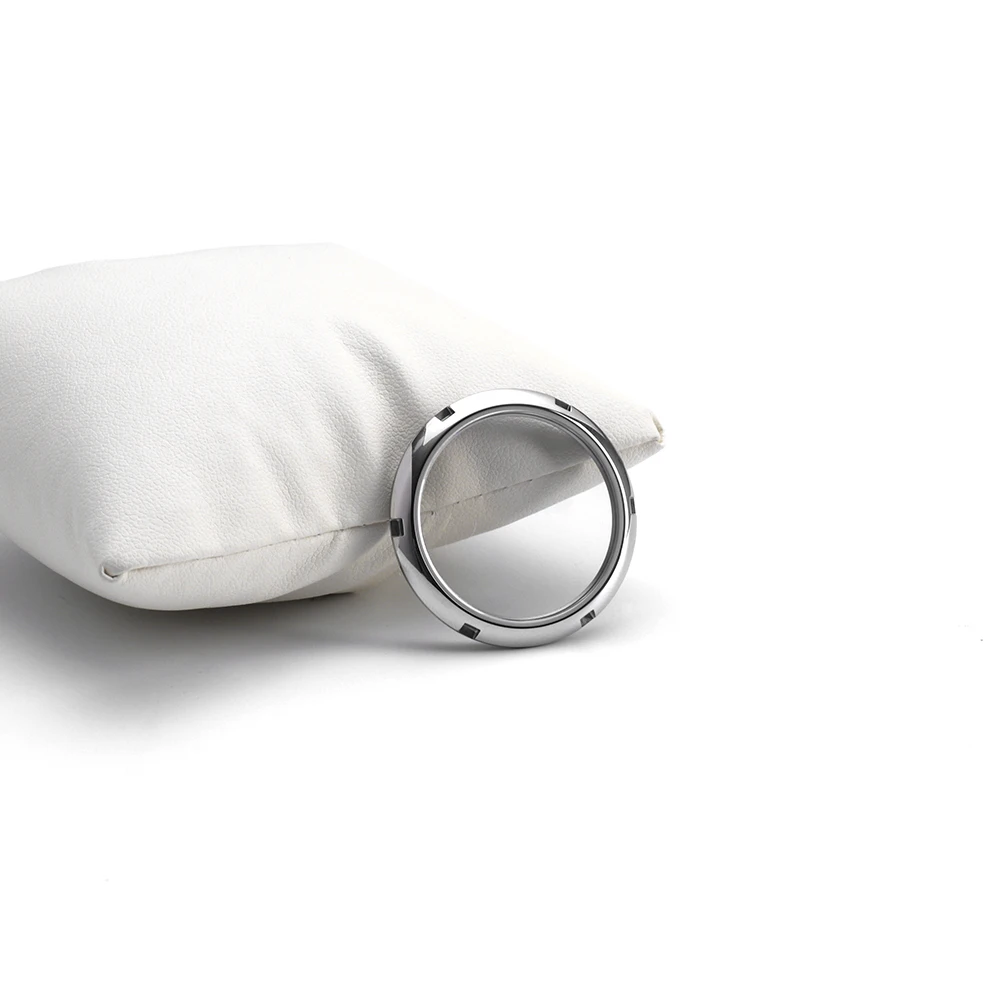 Mod Silver Stainless Steel Watch Back Cover Fit For SKX6105 SKX007 SKX009 NH35 NH36 Movement