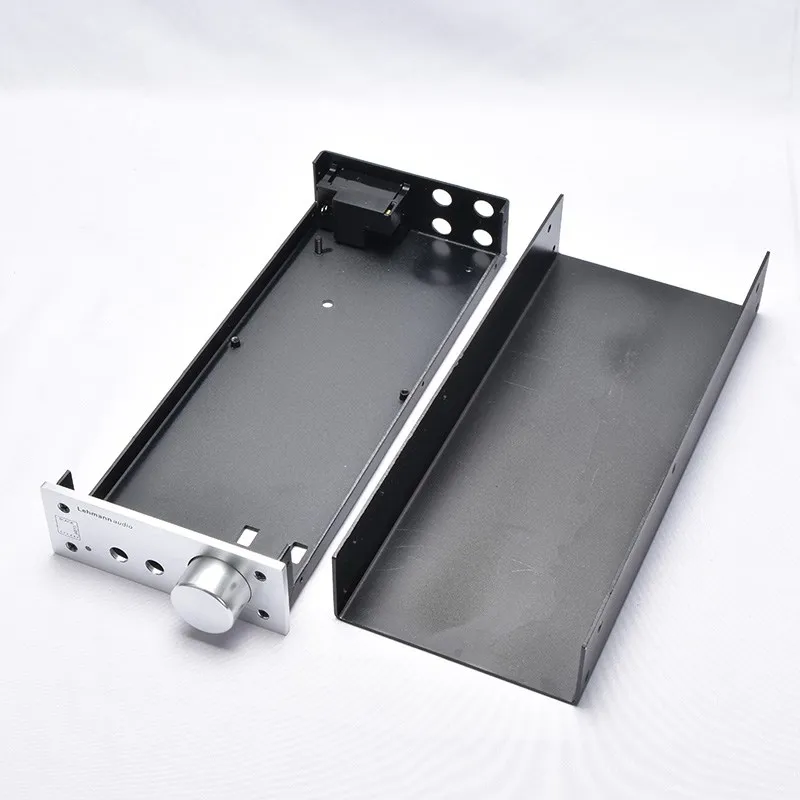 BRZHiFi TT650 Amp Case DIY Lehmann Amplifier All-aluminum Chassis Hardware Enclosure Small Box