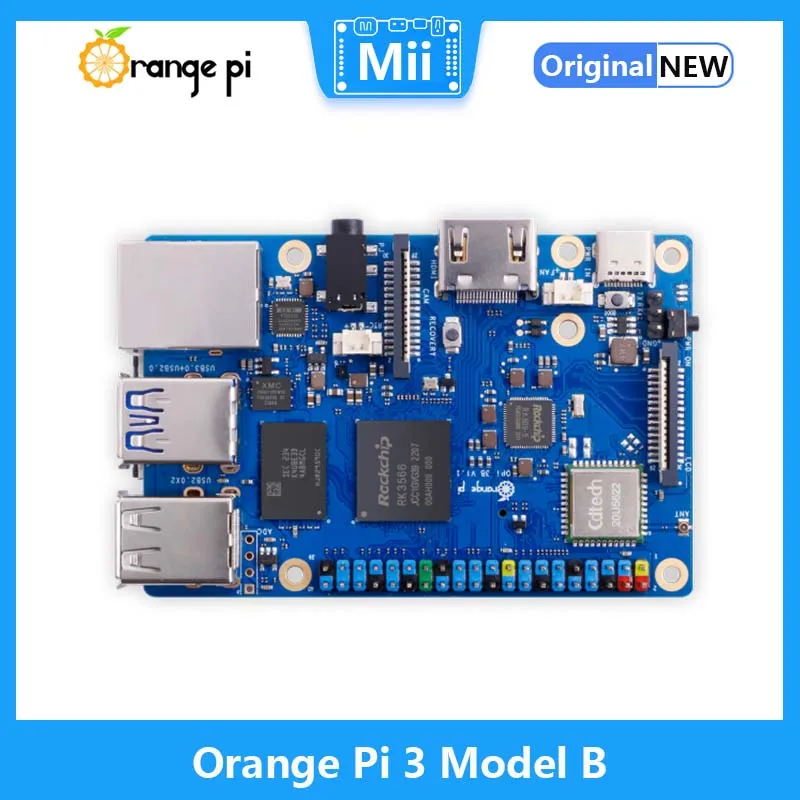 

Orange Pi 3B Single Board Computer 2G 4G 8G Ram RK3566 4K Video Development Board Orange Pi 3 Model B