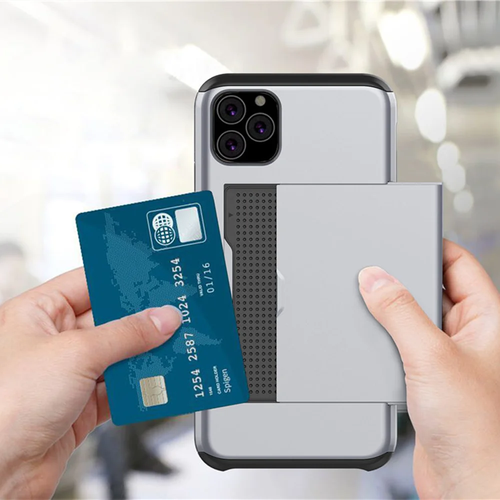 Wallet Case Spigen Slim Armor Case Iphone 11 Slim Armor CS IPhone