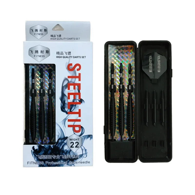 

3 Pcs Professional Steel Darts Set Handmade Aluminium Shaft STEELTIP Dart