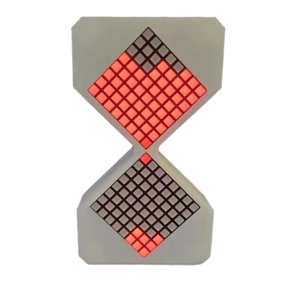 LED Electronic Hourglass with Gravity Sensing Technology - Digital Sand Clock Timer