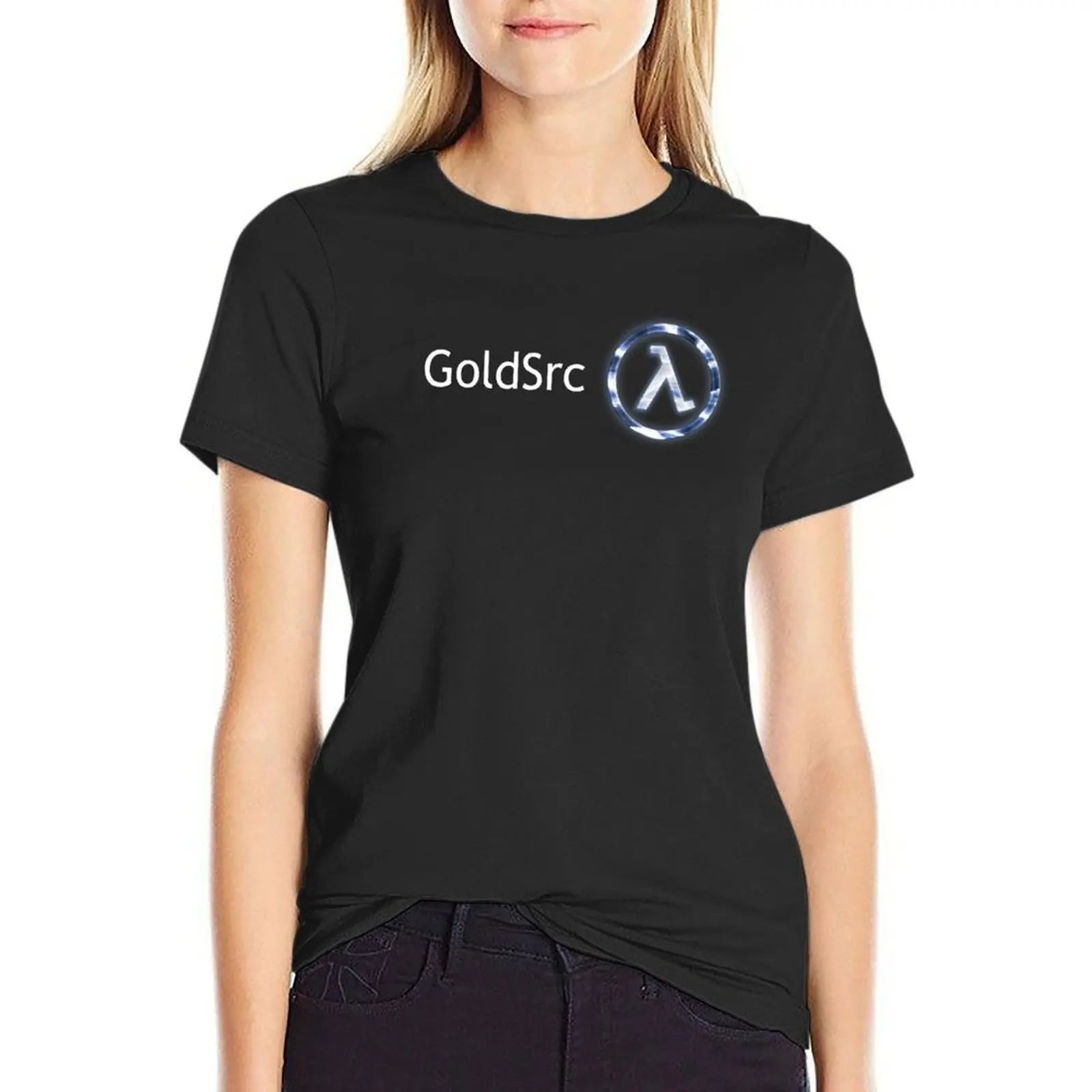 

Gold Source T-shirt cute clothes vintage clothes t-shirt dress for Women sexy