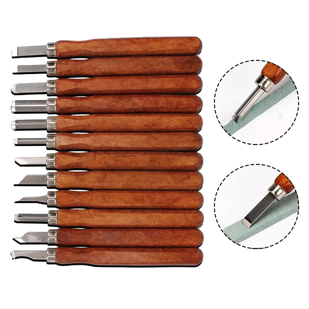 

Easy To Install Woodworking Tool Carving Cutter Hand Carving Cutter Carving Cutter Set 14*1.5*1.5cm Accessories
