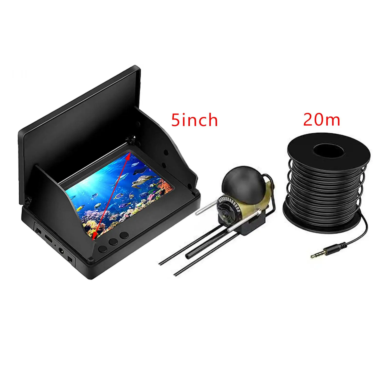 Underwater Fishing Camera Depth Finders Fish Finders Sea Water Sports Ice