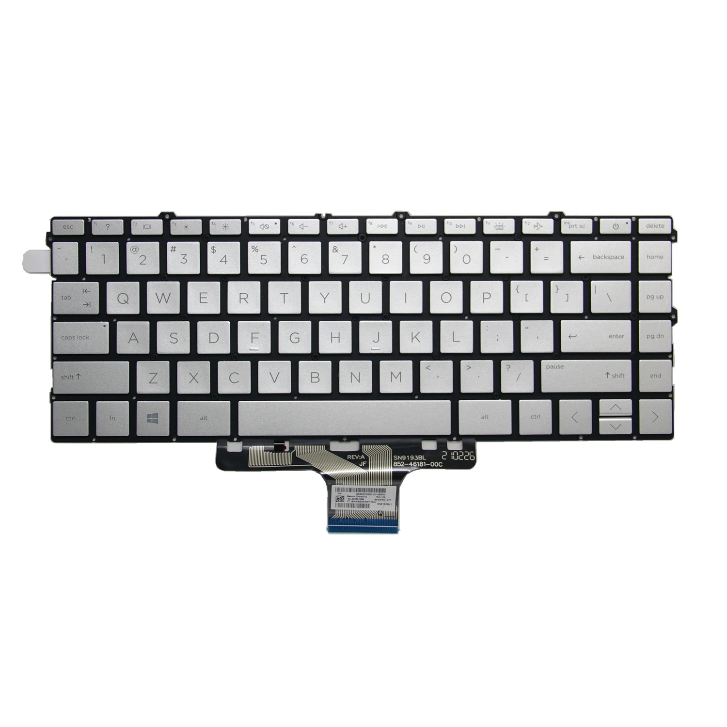 Original Eua para hp Pavilion X360 14-dw 14-dv 14-dy Tpn-q244 Q234 Tpn-i137 Inglês Backlit Teclado do Portátil 100 Novo - Imagem 2