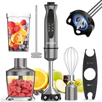1000 Watt Powerful Handheld Immersion Blender, Vegetable Meat Immersion Egg Beater For Smoothies, Sauces, Baby Food Soups 1