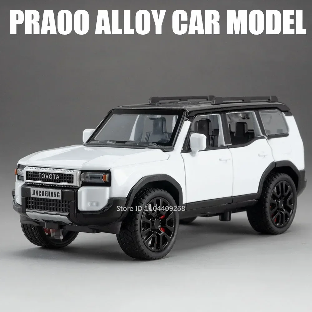 Premium Alloy Diecast SUV Toy Car with Light & Sound Features