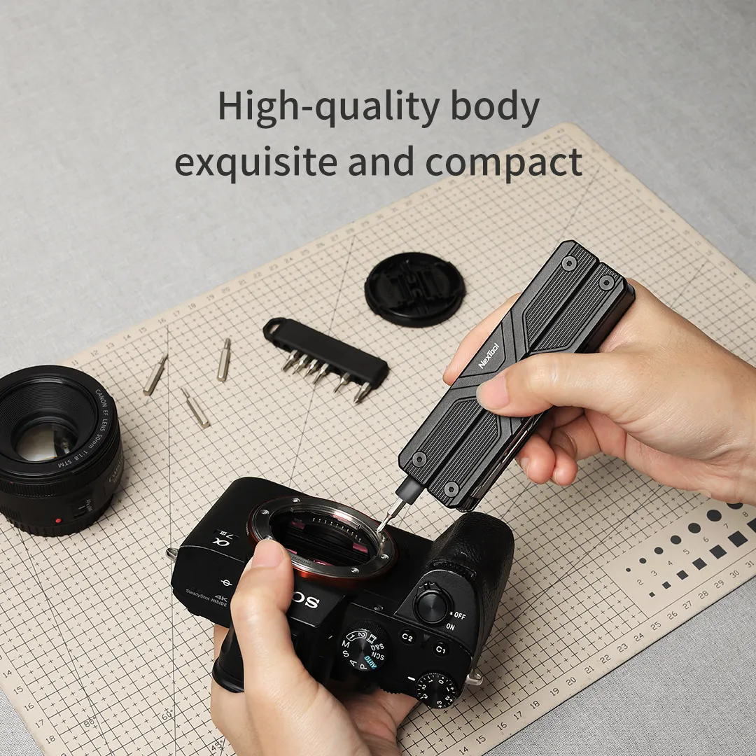 NexTool Gemini 충전식 전기 스크루 드라이버, 다기능 나이프, 자동 정밀 도구 키트, 포켓 멀티툴 플라이어, 13 in 1