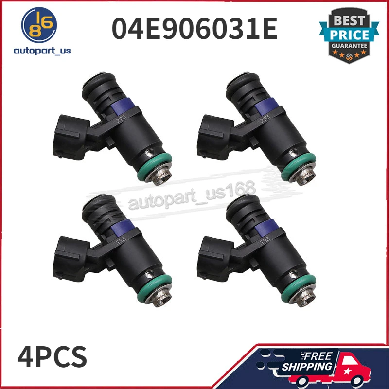 

Топливные форсунки для Volkswagen Jetta (BS2) Jetta (BS4) Sagitar (BK2) 4 шт. 04E906031E 04E 906 031 E