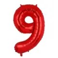 Red number 9