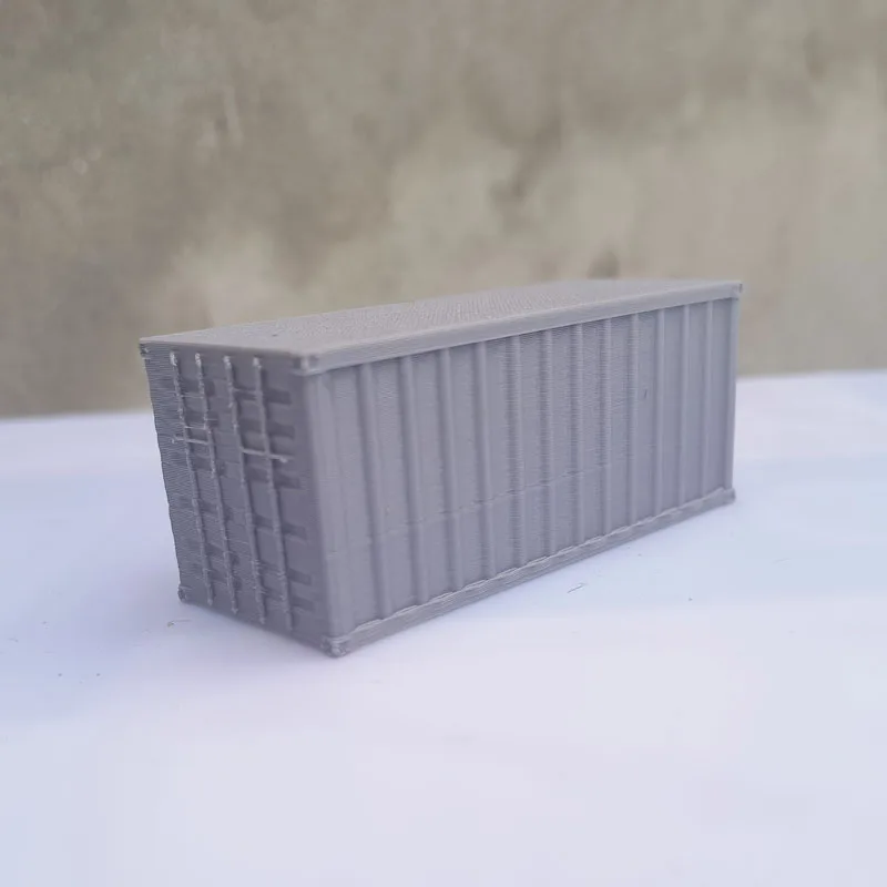 HO Scale 1:87 40ft/20ft/10ft Shipping Container 40' Cargo Box Model Railway Layout 1pc shrub strips model simulated tree model model railway road tape