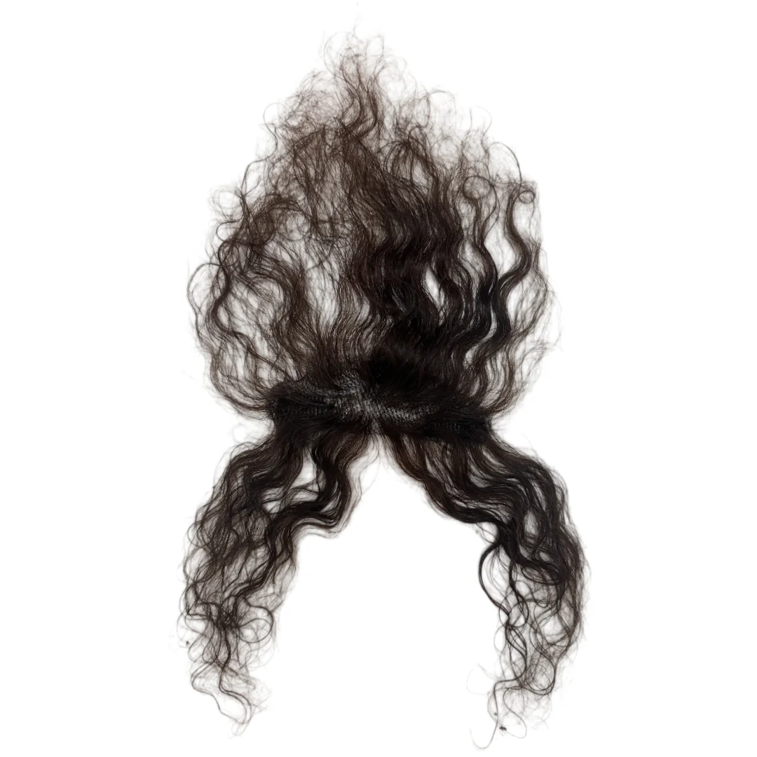 Frangia ricci in capelli veri con clip per diradamento capelli_voghion.com