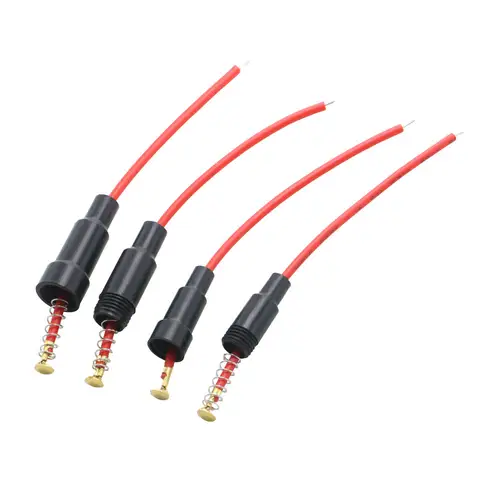 5PCS 5*20mm 6*30mm Glass Fuse Holder Screw Type 5X20mm with 22 20 18 16 14AWG Wire Cable 250V 5X20MM Glass Fuse Tube Fuse Casing - Image 6