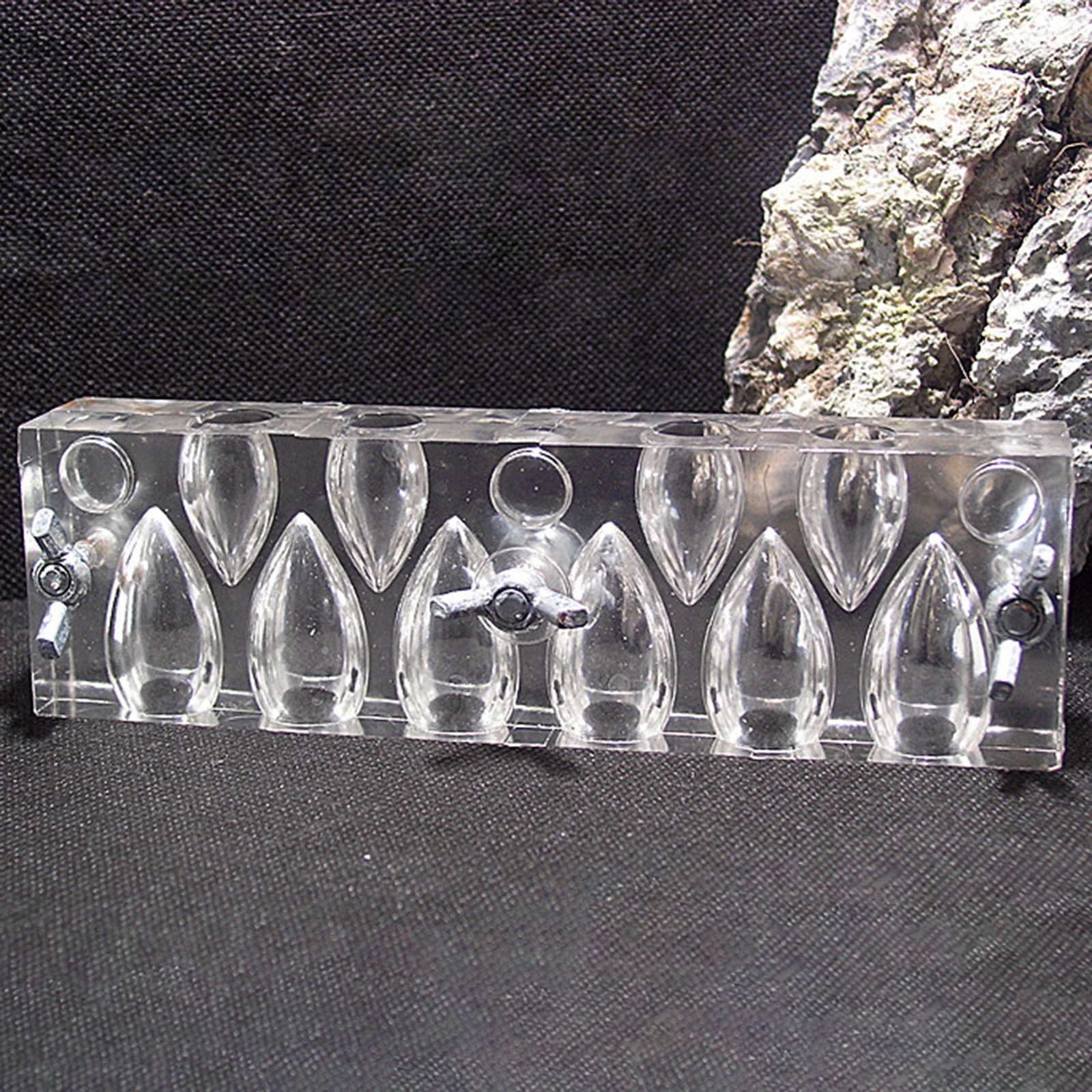 Incense Cone Mold Maker Tower Mould 10 Grid Fragrant Mould Incense Cone Making Mold for Yoga incense cone mold