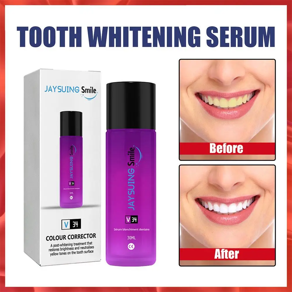 

Tooth Whitening V34 Toothpaste Teeth Stains Removal Deep Breath Tooth Cleansing Care Oral Teeth Whitening Freshen Y2S5