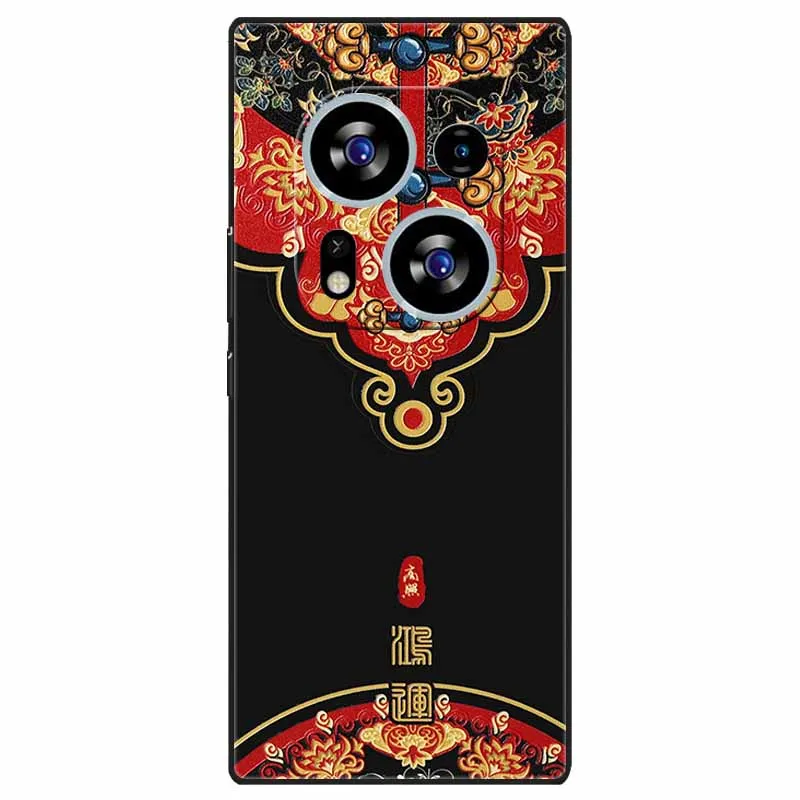 Charming 3D Relief Soft TPU Silicone Phone Case for Tecno Phantom X2 Series