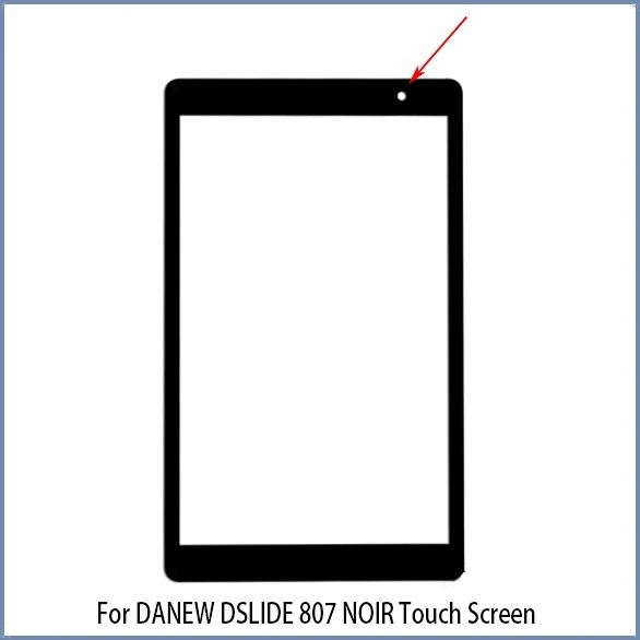 

New 8 inch For DANEW DSLIDE 807 NOIR Tablet PC Capacitive Touch Screen Digitizer Sensor Glass Panel DANEW DSLIDE807