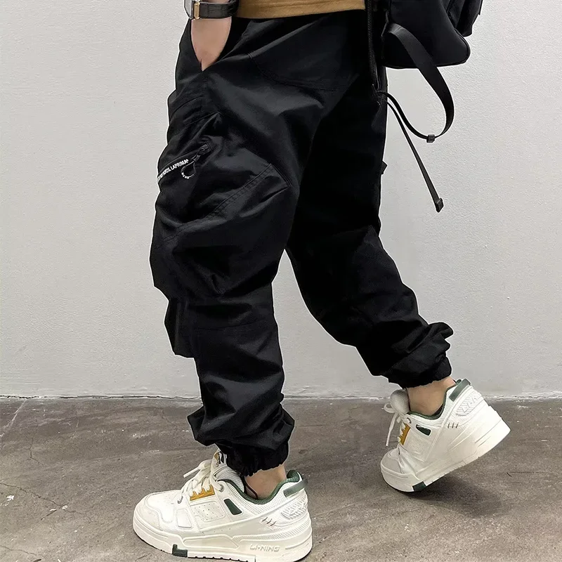 Men's Fishing Pants, Windproof Hiking Sports Pants, Multi Pocket Workwear Trendy and Breathable Travel Pants