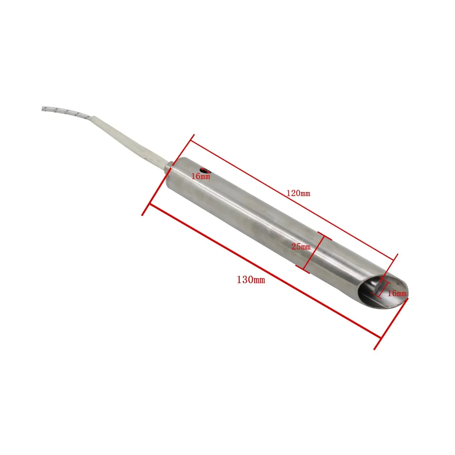 Pellet stove ignitor resistance 350w 220v pellet wood burner stove element 120/130mm igniter &Phi; 16/25mm