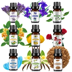 10ML Fragrance Oil Nature Plant Making Diffuser Essential Oils Strawberry Mango Pineapple Flavoring Oil for Diy Candle Soap