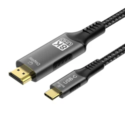 Ultra HD 8K USB - C to HDMI 2.1 Cable Adapter - 3m (8k60HZ usb c to hdmi)