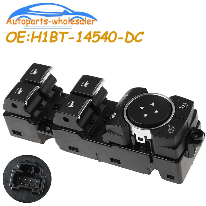 Power Window Master Switch Regulator Button H1BT-14540-DC Fit FORD FIESTA FOCUS