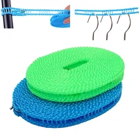 3M/5MP/8M/10M Anti-Slip Clothesline Outdoor Windproof Clothesline Travel Retractable Rope Washing Line Camping Drying Line Tools 1