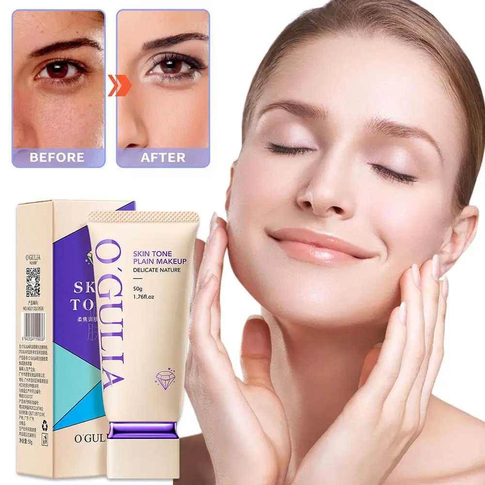 

Soft Focus Toner Cream 50g Cover Spot Mark Hydrating Eelhoe Collagen Face Beauty Curtain Face Health Cream Cream G0I1