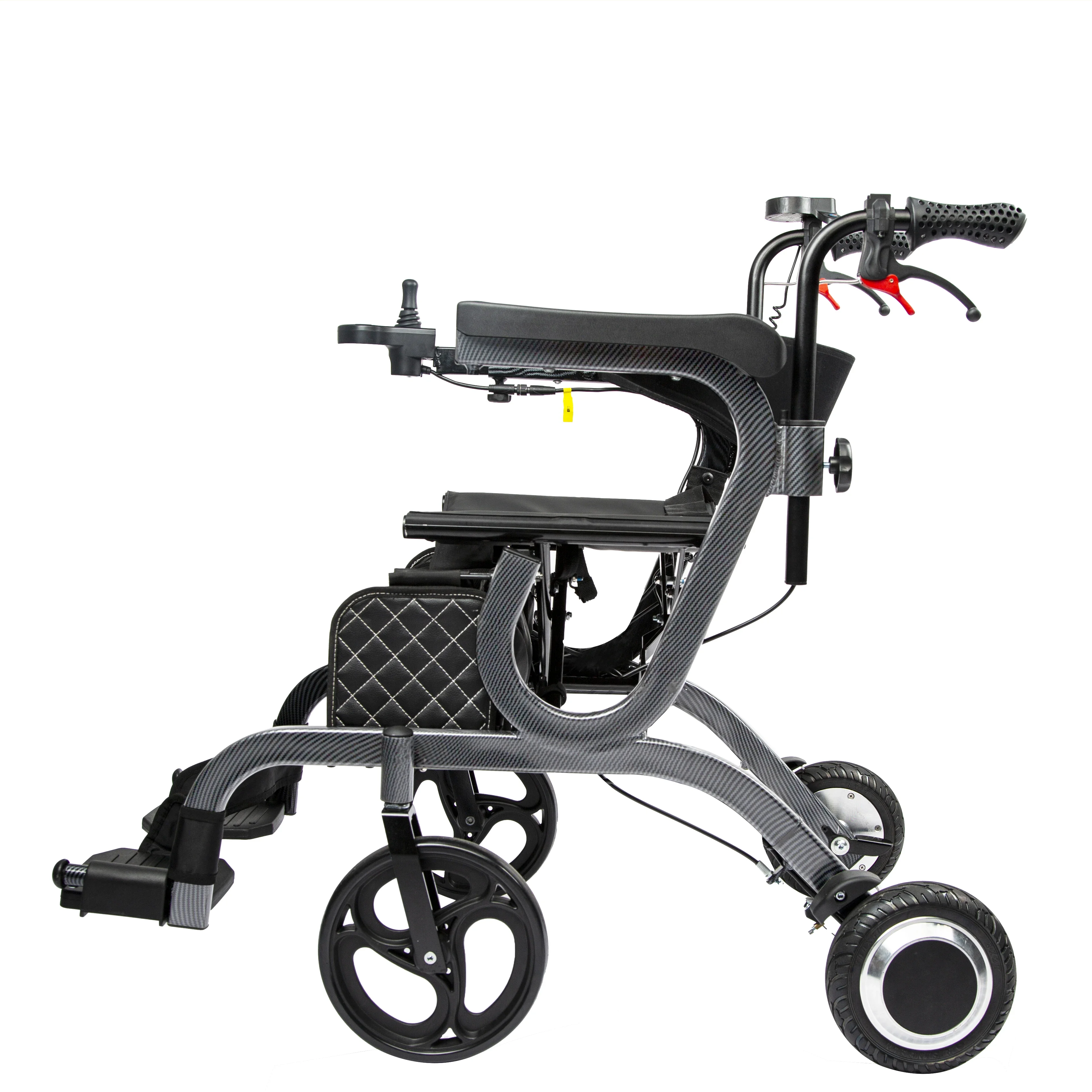 250w Mobility Walker Rollator Elderly Rollator Walking Aids For Disabled Handicapped mobility scooter attachment 5