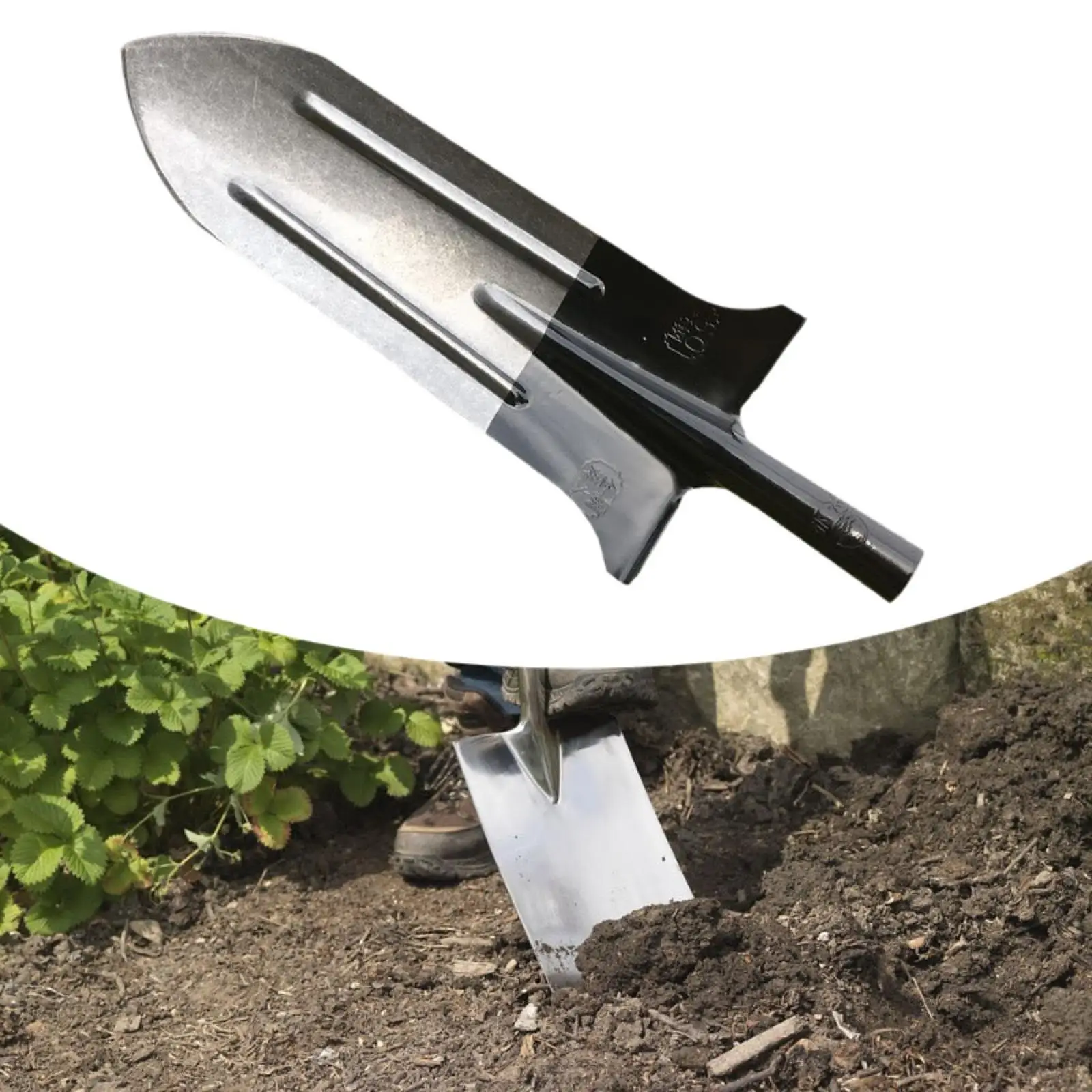 Digging Shovel Replacement Head 50x20cm for Farming Weeding Planting Trees