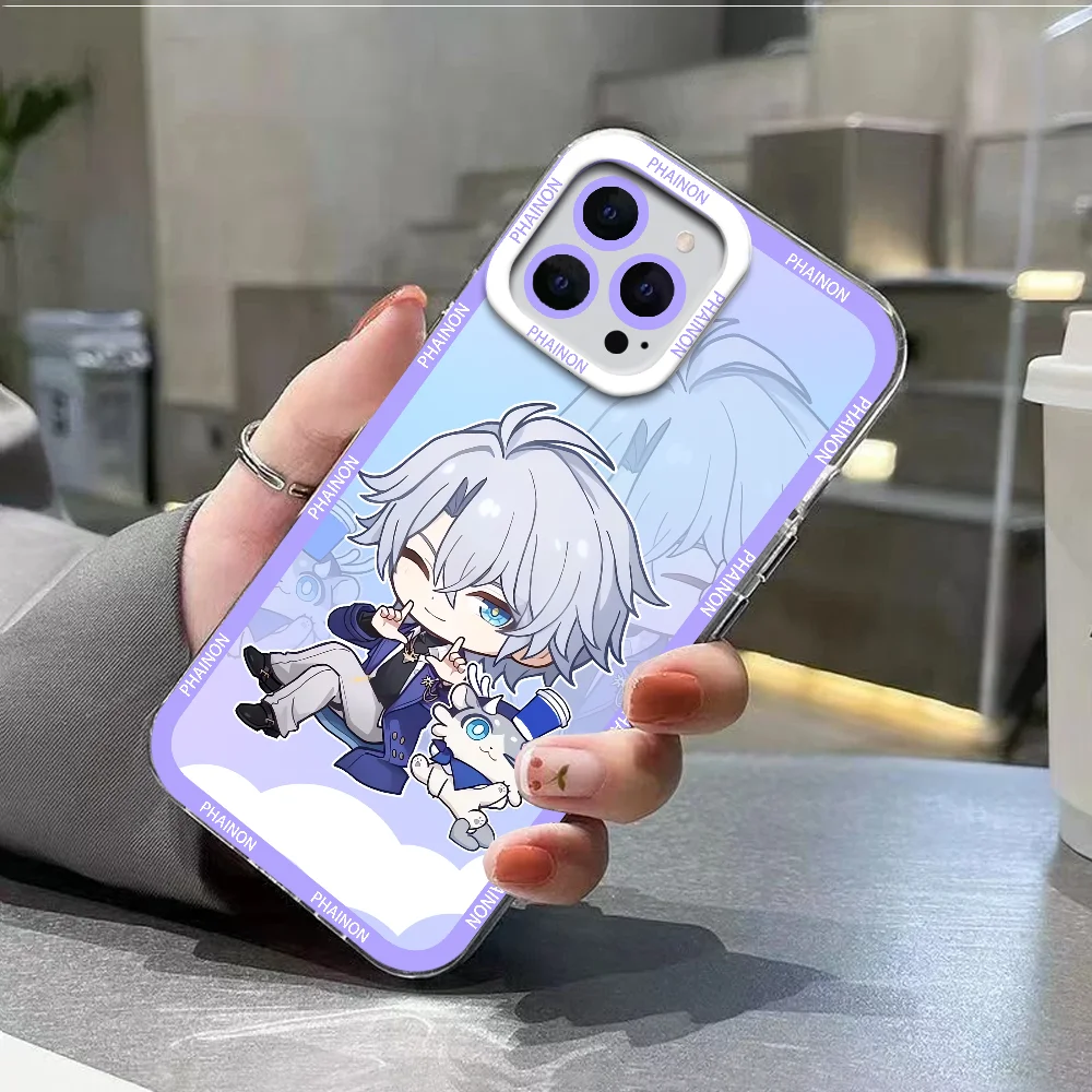 Honkai Star Rail Phainon Shockproof Clear Phone Case - Soft, Durable Back Cover