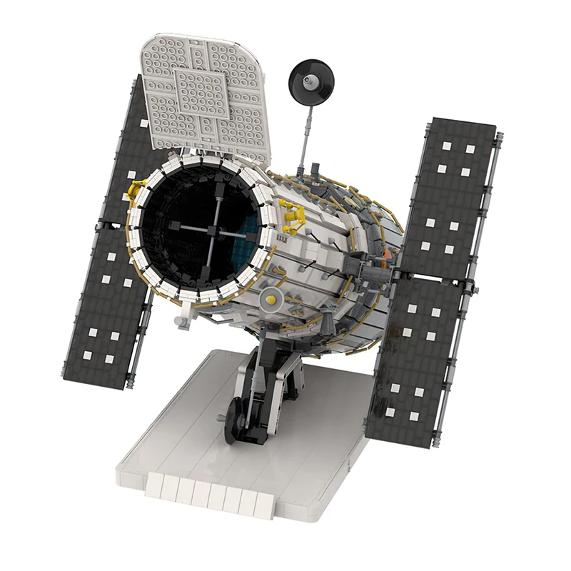 

Gobricks MOC 1:25 Scale Hubble Space Telescope Building Blocks Set Cosmic Exploration Display Model Toys Children Birthday Gifts