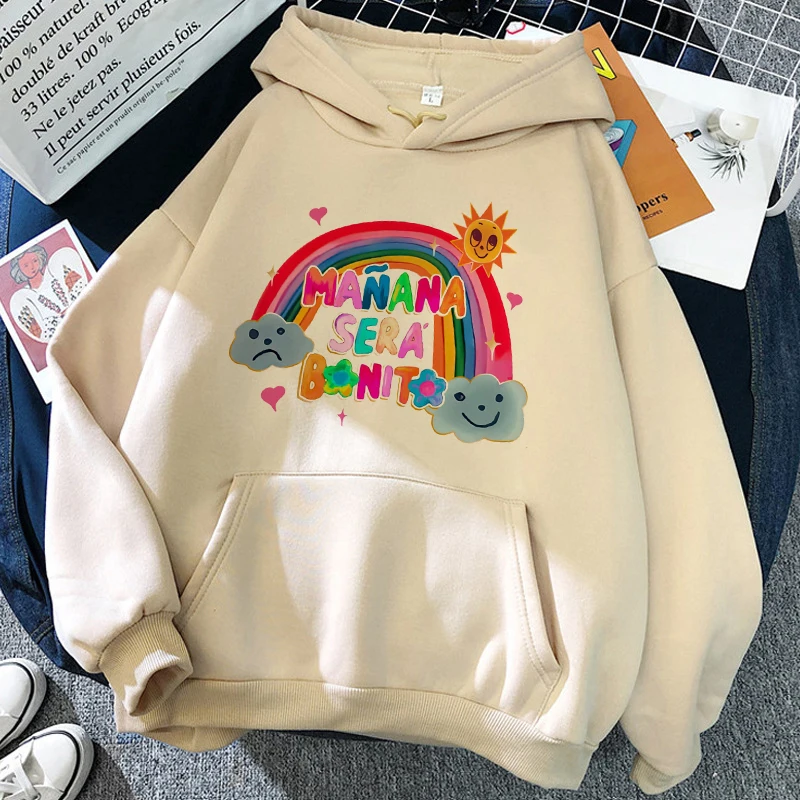 90s Y2k 스웨트 여성 까마귀 Manana Sera Bonito Bichota Karol G 후드 여성 GraphicTrendy Clothing streetwear