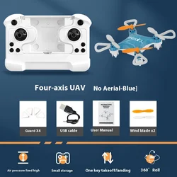 Mini Remote Control Quadcopter Toy (Sky blue)