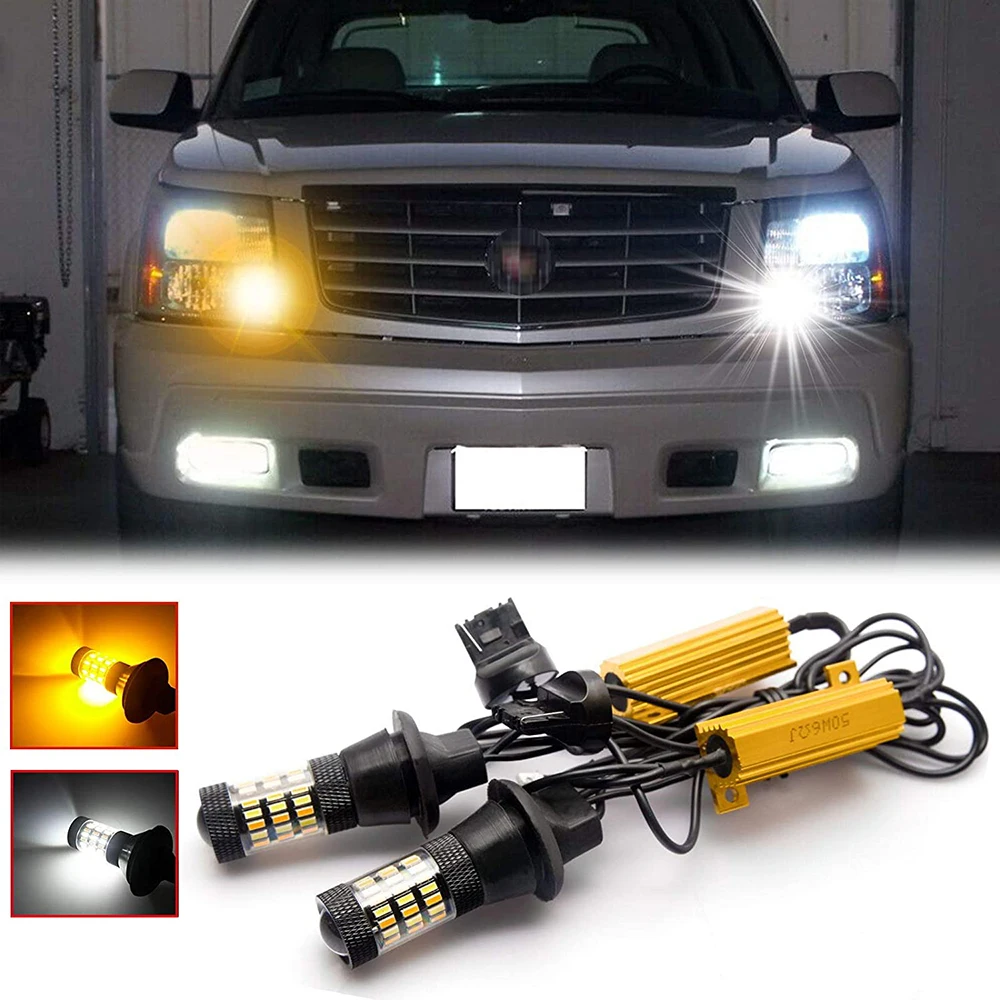 

2pcs Canbus 4014 60SMD White Yellow Led P21W 1156 BA15S BAU15S 7440 Cars Lamp Auto Driving Light Turn Signal Light NO ERROR