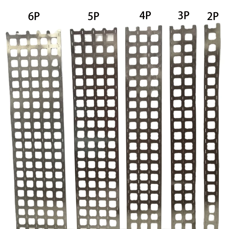 1m 2P 3P 4P 5P 6P 0.12mm 0.15mm thickness 18650 Battery Spot Welding  Nickel Sheet Nickel Plated Steel Strip Connection Piece pure nickel strip 5 meters 0 1 0 15 0 2mm thickness for li ion battery pack welding 99 96% high purity nickel strips